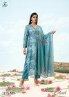 Aizel By T&M Muslin Silk Printed Embroidery Bulk Dress Material Orders In India
